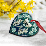 Skeleton Couple, Till Death Do Us Part - Personalized Couple Ornament