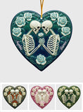 Skeleton Couple, Till Death Do Us Part - Personalized Couple Ornament