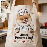 Apron For Dog Lovers - Personalized Dog Apron