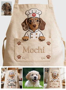 Apron For Dog Lovers - Personalized Dog Apron