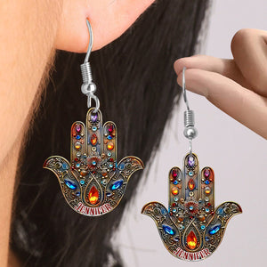 Inner Peace - Personalized Yoga Earrings