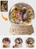 Custom From Any Photo, Gift For Her, Mom, Grandma... - Personalized Grandma Custom Shaped Acrylic Plaque