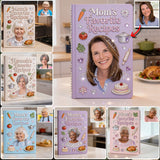 Mother Gift Idea, Mother Cooking Recipes - Personalized Mother Leather Journal