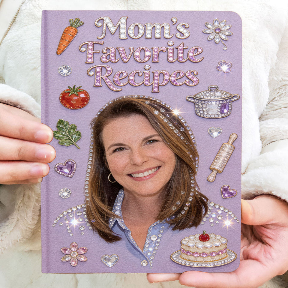 Mother Gift Idea, Mother Cooking Recipes - Personalized Mother Leather Journal