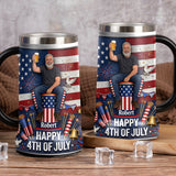 Cheers To Freedom - Personalized Independence Day/ 4th of July Beer Stein