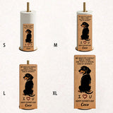 A Special Kind Of Intimacy - Perfect Father's Day Gift - Personalized Dog Paper Towel Stand