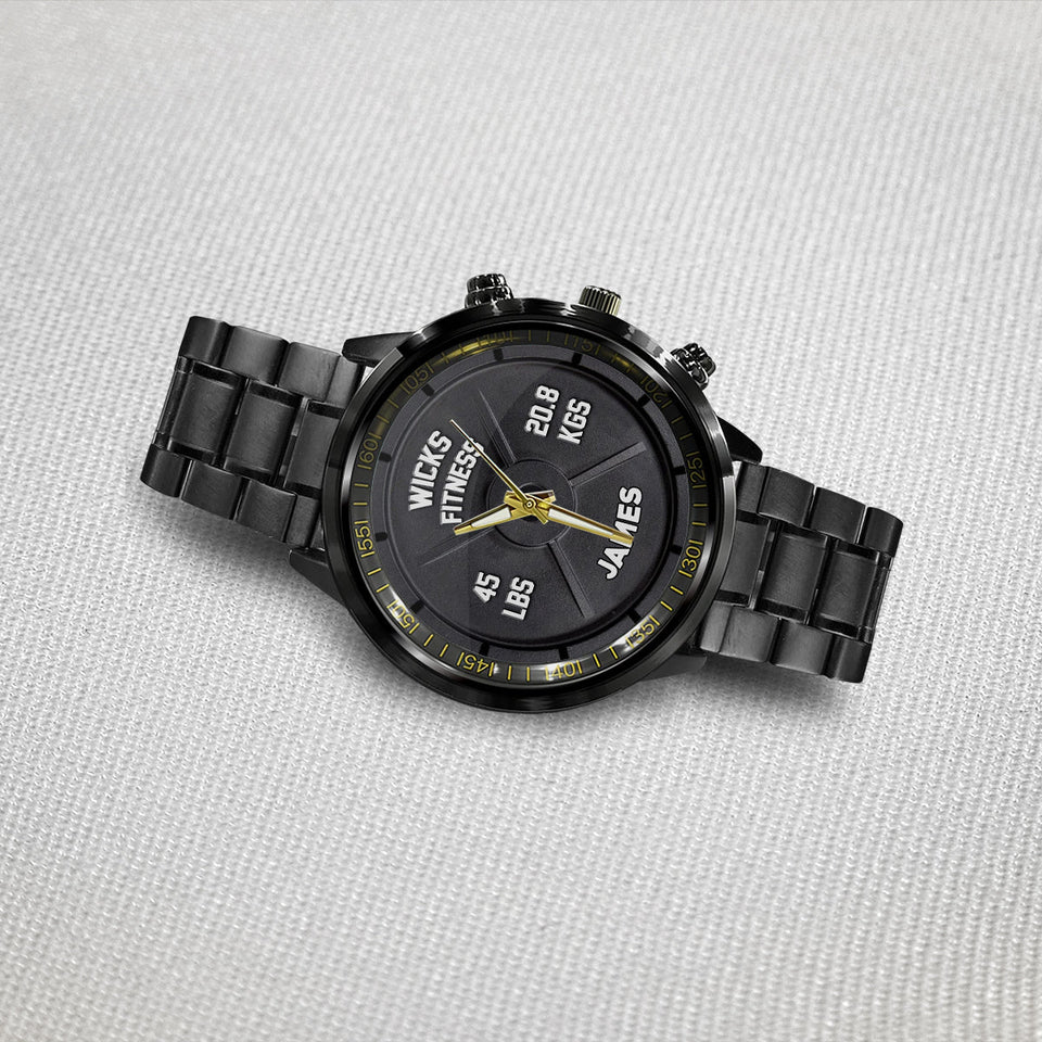 No Pain No Gain - Personalized Fitness Hand Watch