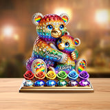 Mama Bear - Personalized LGBT Support Custom Shaped Acrylic Plaque