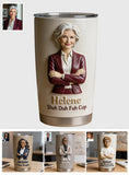 Social Battery Low - Personalized Colleague Tumbler