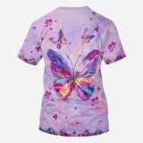 Beautiful Butterfly - Personalized Butterfly All Over Shirt