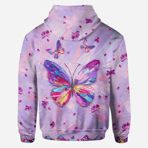 Beautiful Butterfly - Personalized Butterfly All Over Shirt