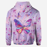 Beautiful Butterfly - Personalized Butterfly All Over Shirt
