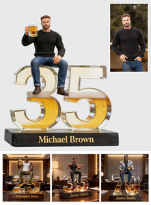 Custom Any Photo - Personalized Birthday Custom Shaped Acrylic Plaque