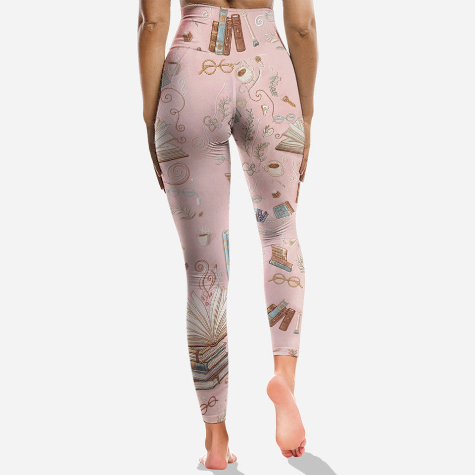 Just A Girl Who Loves Books - Personalized Book Hoodie and Leggings