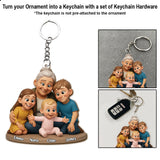 We Love You - Personalized Grandma Ornament