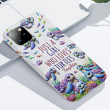 Just A Girl Who Loves Turtles - Personalized Turtle Full Print Phone Case