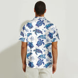 Love Turtles Personalized Turtle Hawaiian Shirt & Sleeveless Dress