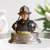 Custom Any Photo - Personalized Firefighter Custom Shaped Acrylic Plaque