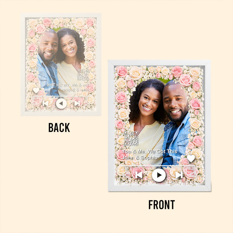 Custom Your Own Song, Best Gift for Him/ Her - Personalized Couple Custom Shaped Acrylic Plaque