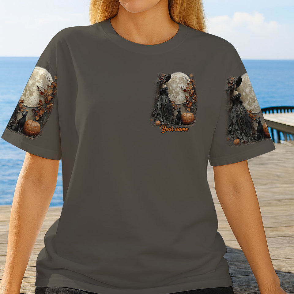 Beautiful Witch - Personalized Witch All Over Shirt