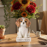 Custom Any Photo Pet Treats - Personalized Dog Acrylic Pot