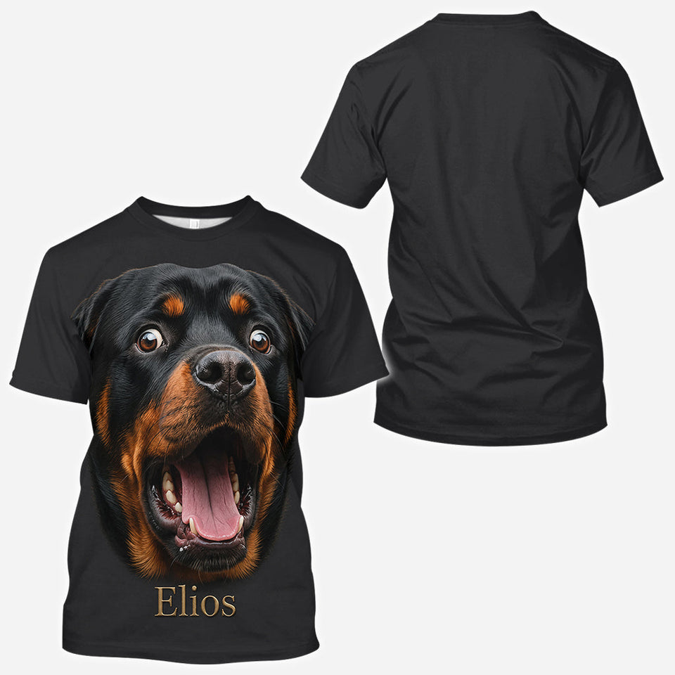 Funny Pet - Personalized Dog All Over Shirt