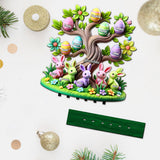 Easter Grandma Tree - Personalized Grandma 1 Layered Big Freestanding