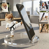 Unique Gift For Dog Lovers - Personalized Dog Phone/ Tablet Holder Stand