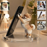 Unique Gift For Dog Lovers - Personalized Dog Phone/ Tablet Holder Stand