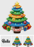 Family Christmas Tree - Personalized Family Non-Slip Tufted Rug