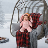Custom Any Photo Best Easter Gift - Personalized Kid Premium Faux Fur Pillow