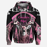 Country Girl - Personalized Hunting Hoodie and Leggings