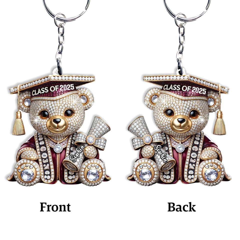 Graduation Gift - Personalized Graduation Keychain