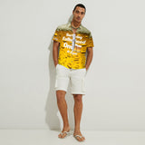 Surviving Fatherhood One Beer At The Time - Personalized Father Hawaiian Shirt
