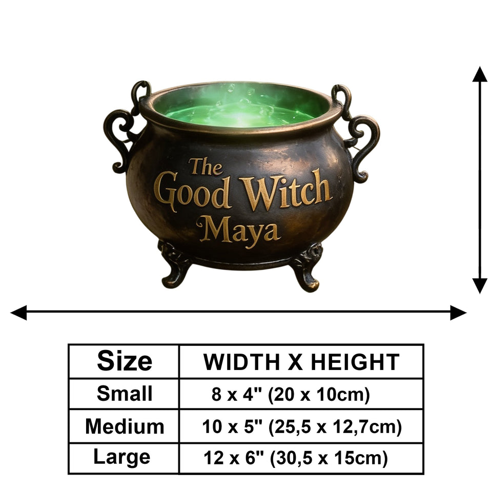 Witch's House - Personalized Witch Wooden Wall Mount Sign