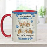 I'm Sure I Own You - Personalized Dog Accent Mug
