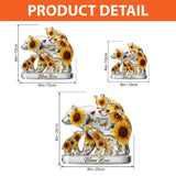 Mama Bear - Personalized Mother Custom Shaped Acrylic Plaque