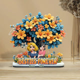 Besties Forever - Personalized Bestie Custom Shaped Acrylic Plaque