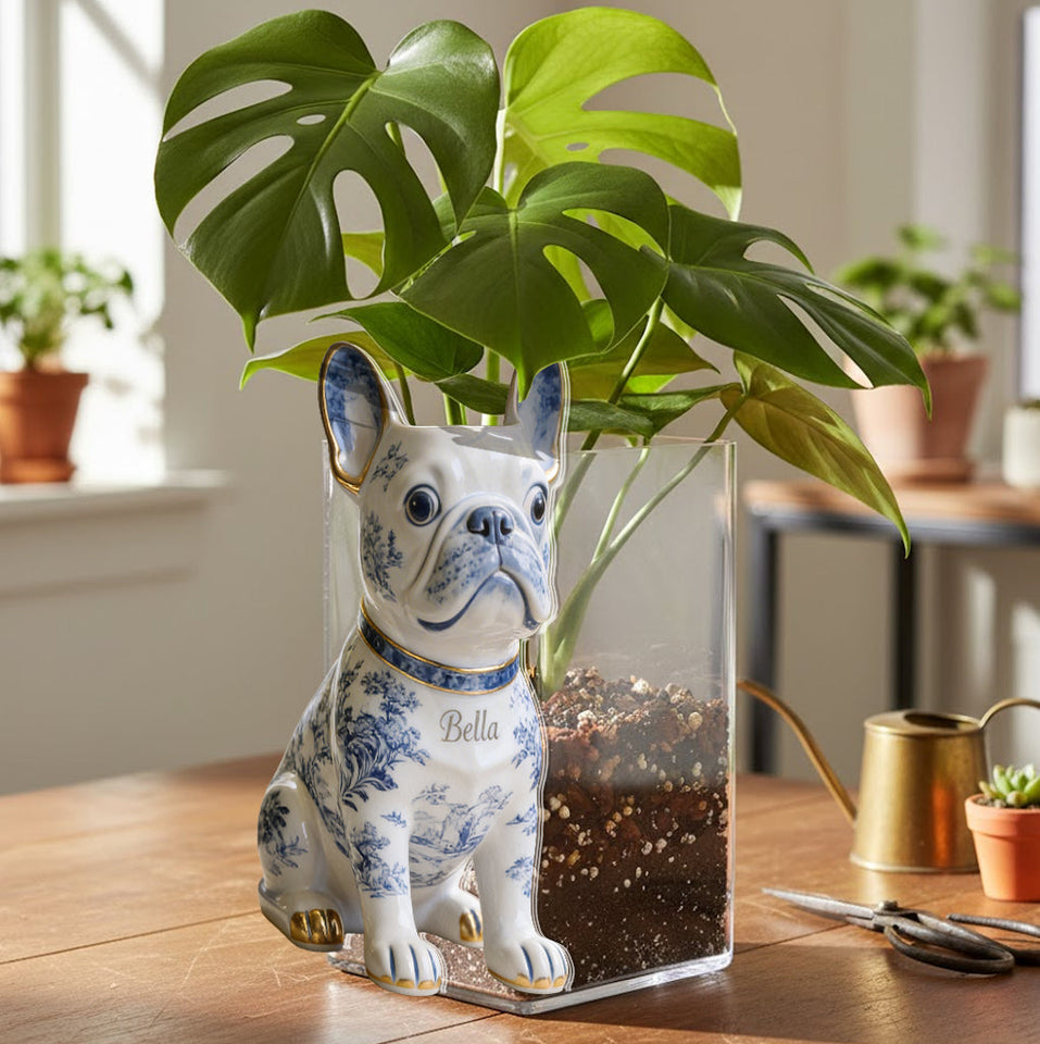 Custom Any Photo - Personalized Dog Acrylic Pot