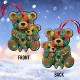 Strong Mama - Personalized Autism Awareness Ornament