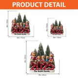 Happy Family - Personalized Family Custom Shaped Acrylic Plaque