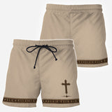 Man Of God - Personalized Christian Hawaiian Shirt & Men Shorts