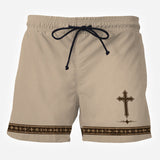 Man Of God - Personalized Christian Hawaiian Shirt & Men Shorts