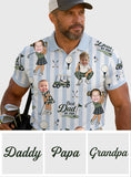 Best Dad By Par - Personalized Golf Polo Shirt