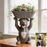 Custom Any Photo - Personalized Dog Acrylic Pot