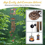 Beautiful Sewing Machine - Personalized Sewing Wind Chime With Charms