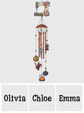 Beautiful Sewing Machine - Personalized Sewing Wind Chime With Charms