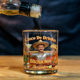 Cinco De Drinko - Personalized Cinco de Mayo Whiskey Glass