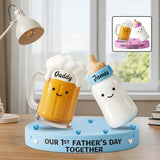Our 1st Father's Day Together - Personalized Father Custom Shaped Acrylic Plaque