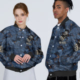 Cool Skull - Personalized Skull Varsity Jacket